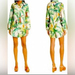 Farm Rio Toucan Paradise Romper, NWT